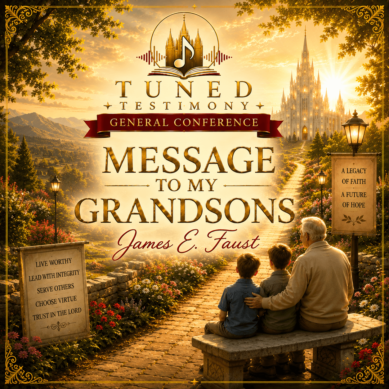 Message to My Grandsons artwork