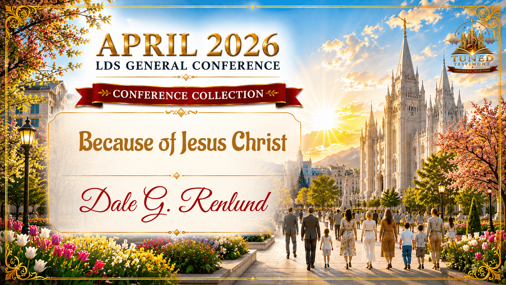 Because of Jesus Christ artwork