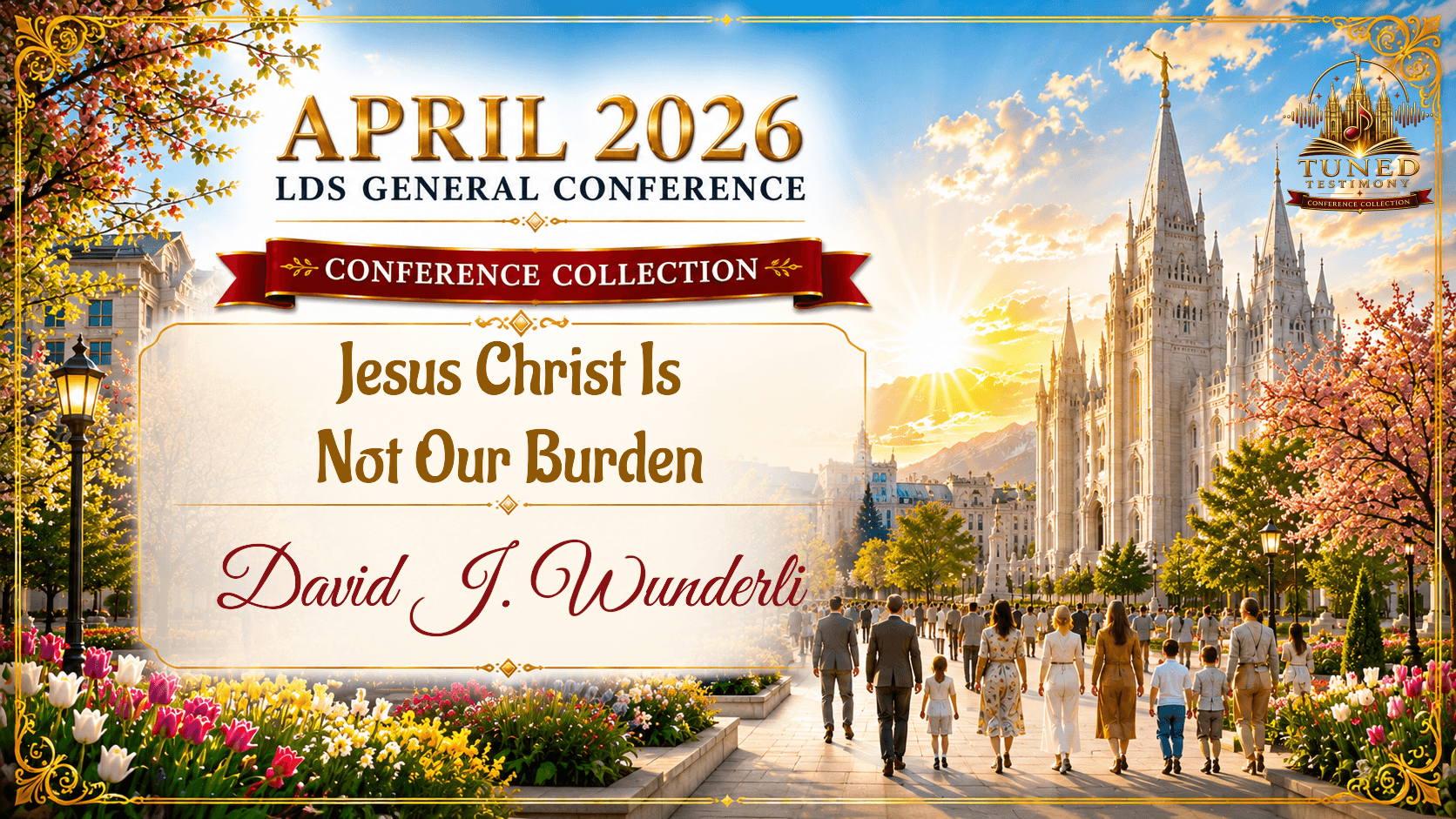 Jesus Christ Is Not Our Burden artwork