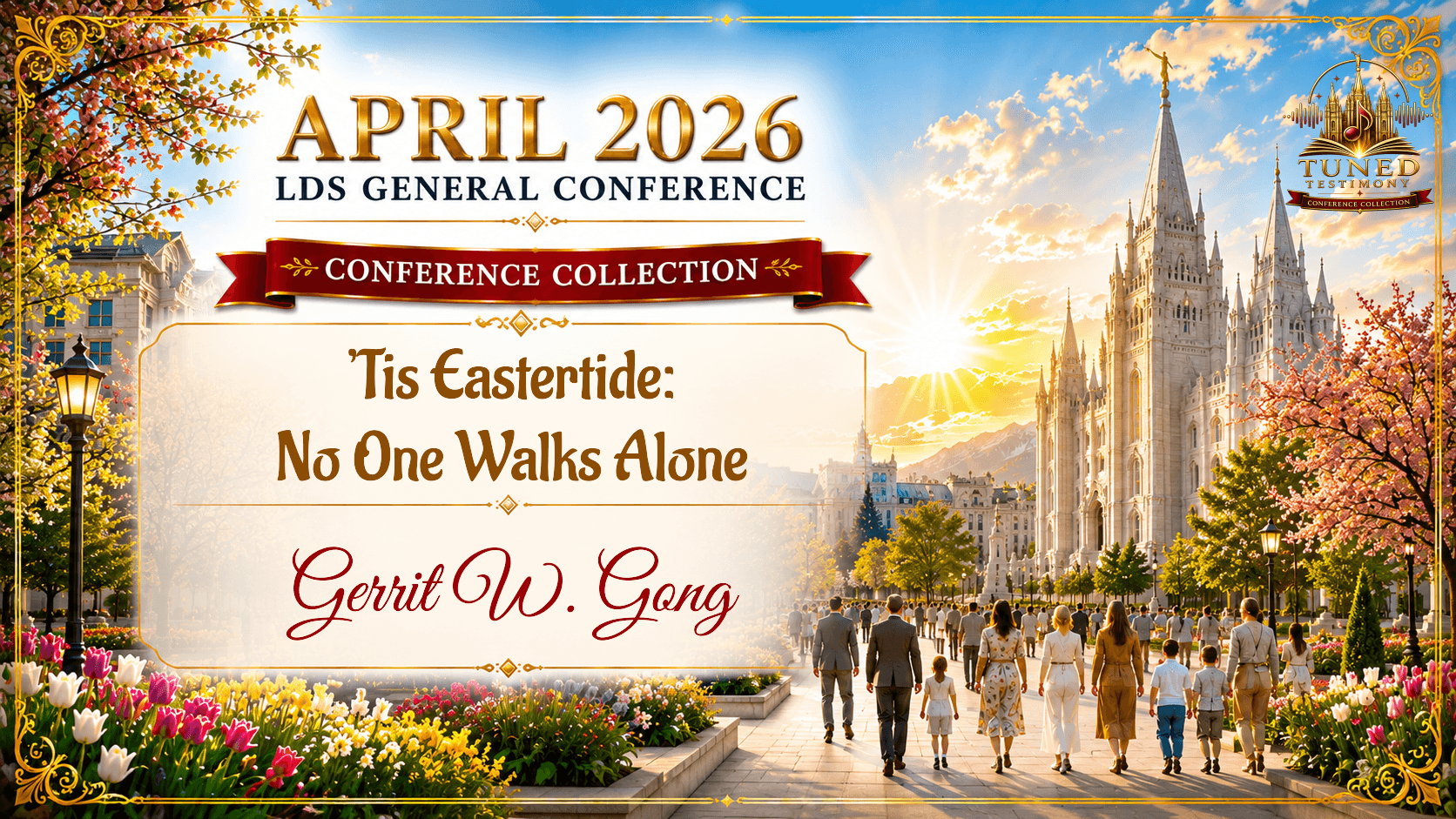 ’Tis Eastertide: No One Walks Alone artwork