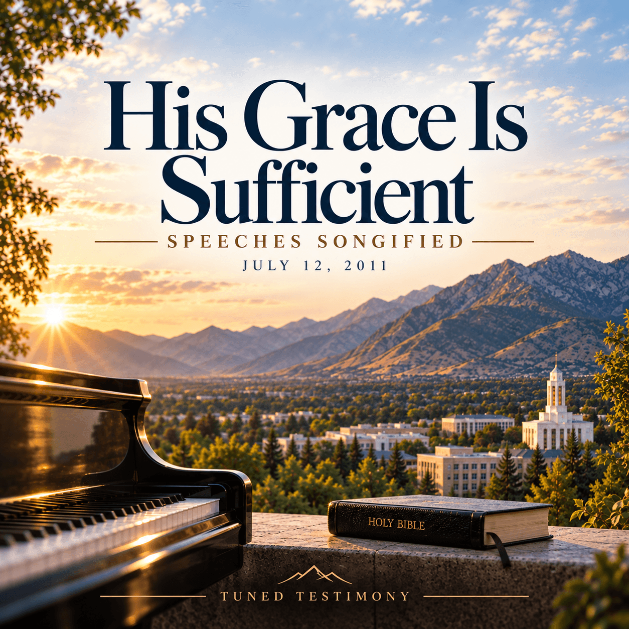 His Grace Is Sufficient (Speeches Songified) artwork