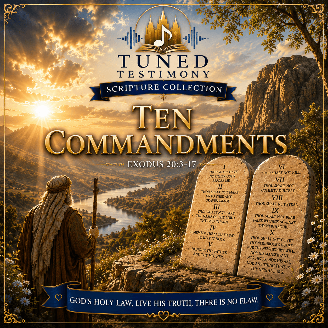 The Ten Commandments artwork