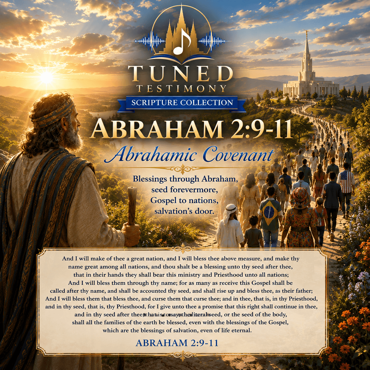 Abrahamic Covenant artwork